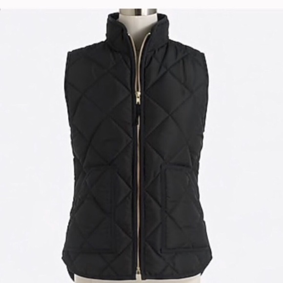 J. Crew Jackets & Blazers - J.Crew black puffer vest